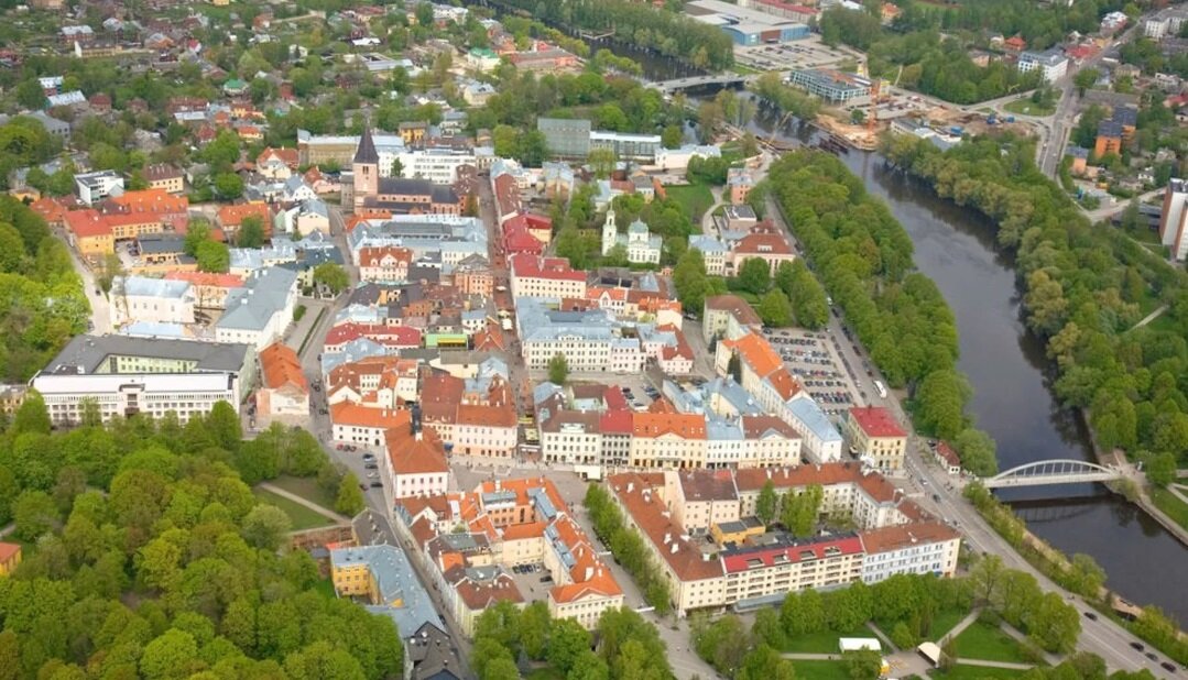 Юрьев старинный русский город, к сожалению, оказавшейся в Эстонии