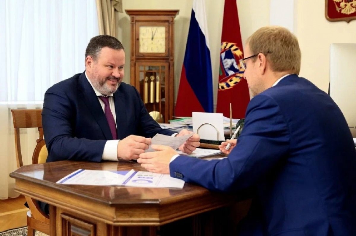    Виктор Томенко обсудил с главой Минтруда крупный проект дома-интерната