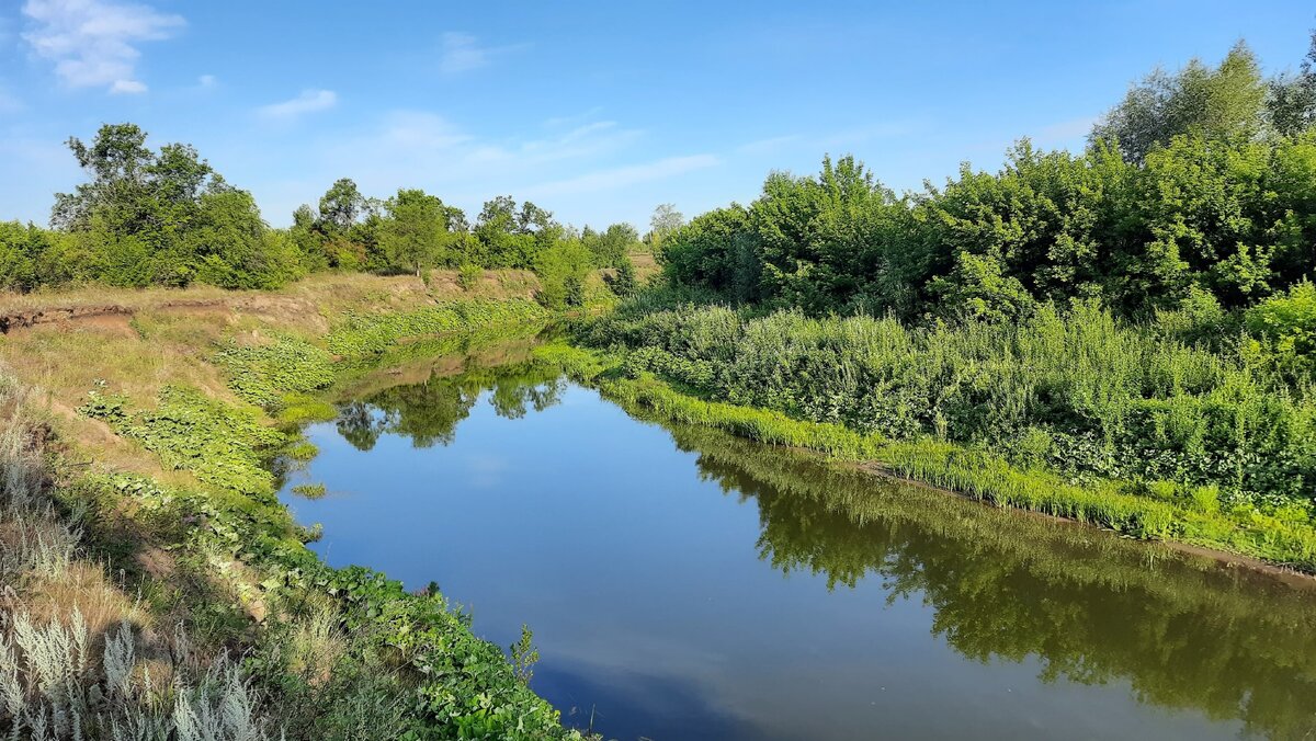 Вода в реке сок. Река сок.