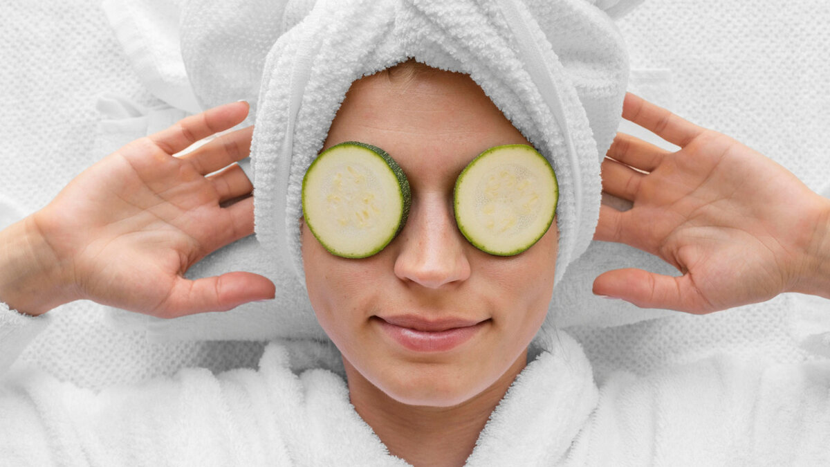 Маски из кабачка