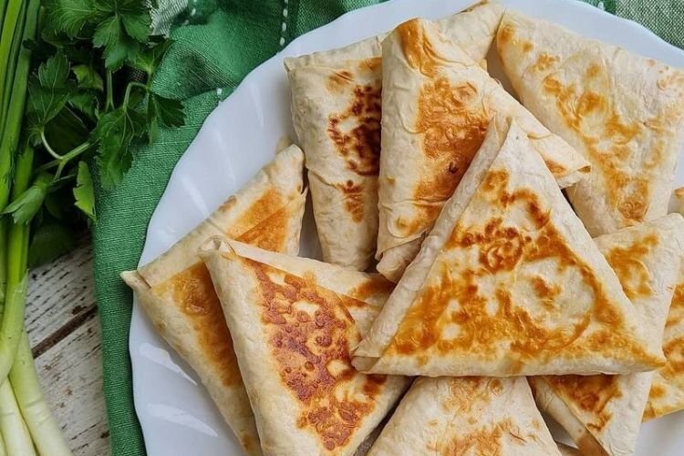 Конвертики с творогом