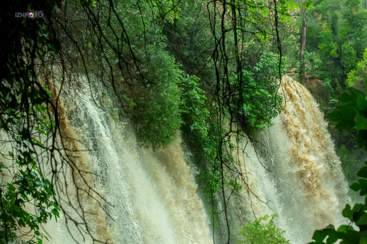 Фото на водопаде