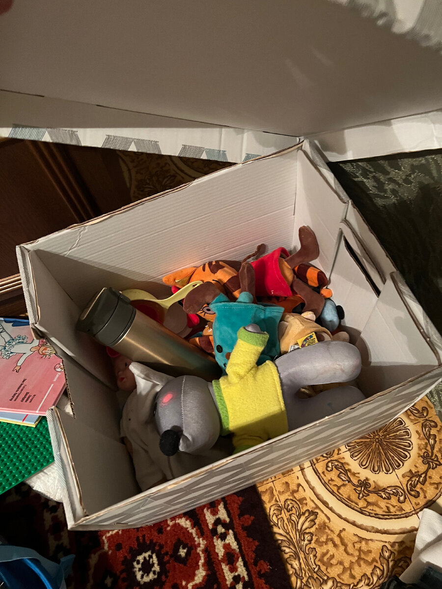 Многие вещи просто покрылись пятнами от времени. 