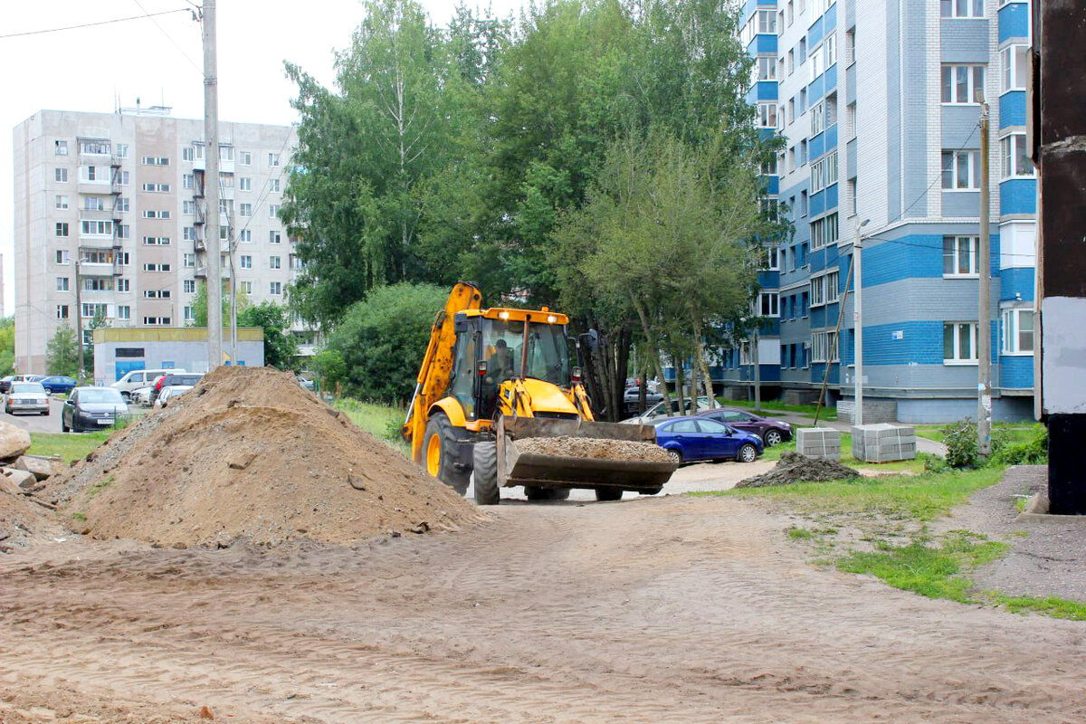 Благоустройство территорий фото