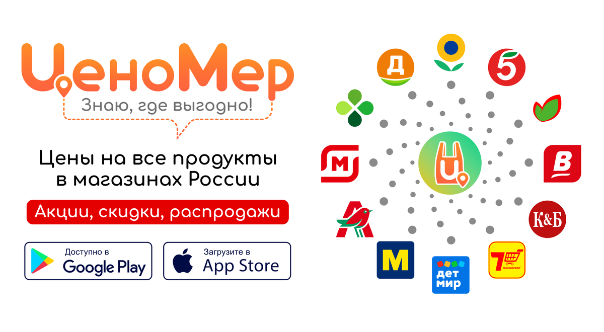 “ЦеноМер: инновационное приложение для сравнивания цен на товары во всех магазинах твоего города”