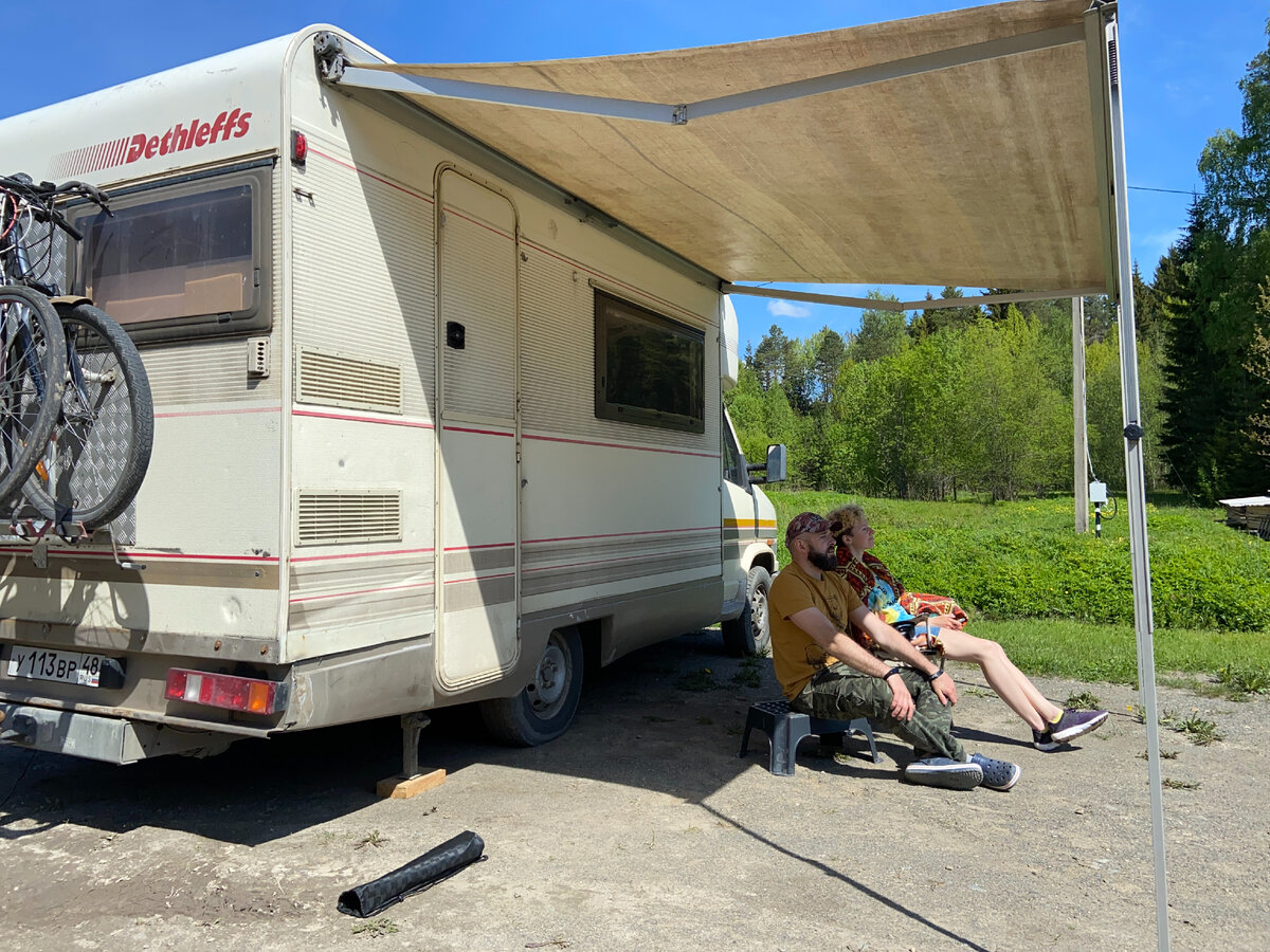 Наш Dethleffs 1991 года