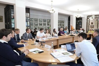    Представители Минэкологии Подмосковья в рамках рабочей встречи © Пресс-служба администрации Богородского г.о.