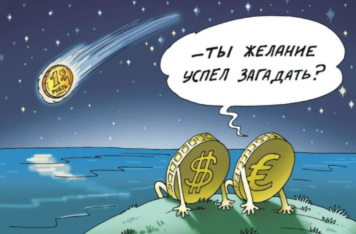 Рубль падает. Рубль упал. Рубль падает ты успел загадать желание. Падение рубля карикатура.