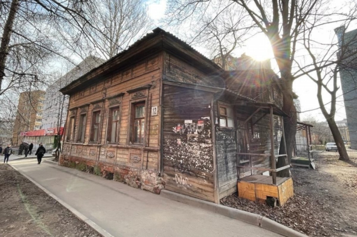    «Дом Чистяковой», построенный в 1841 году, отремонтируют в Нижнем Новгороде