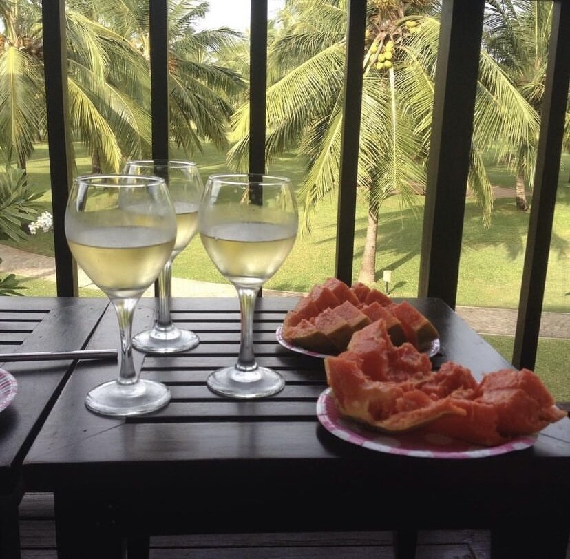 Фото из личного архива. Вид с балкона в Uga Bay