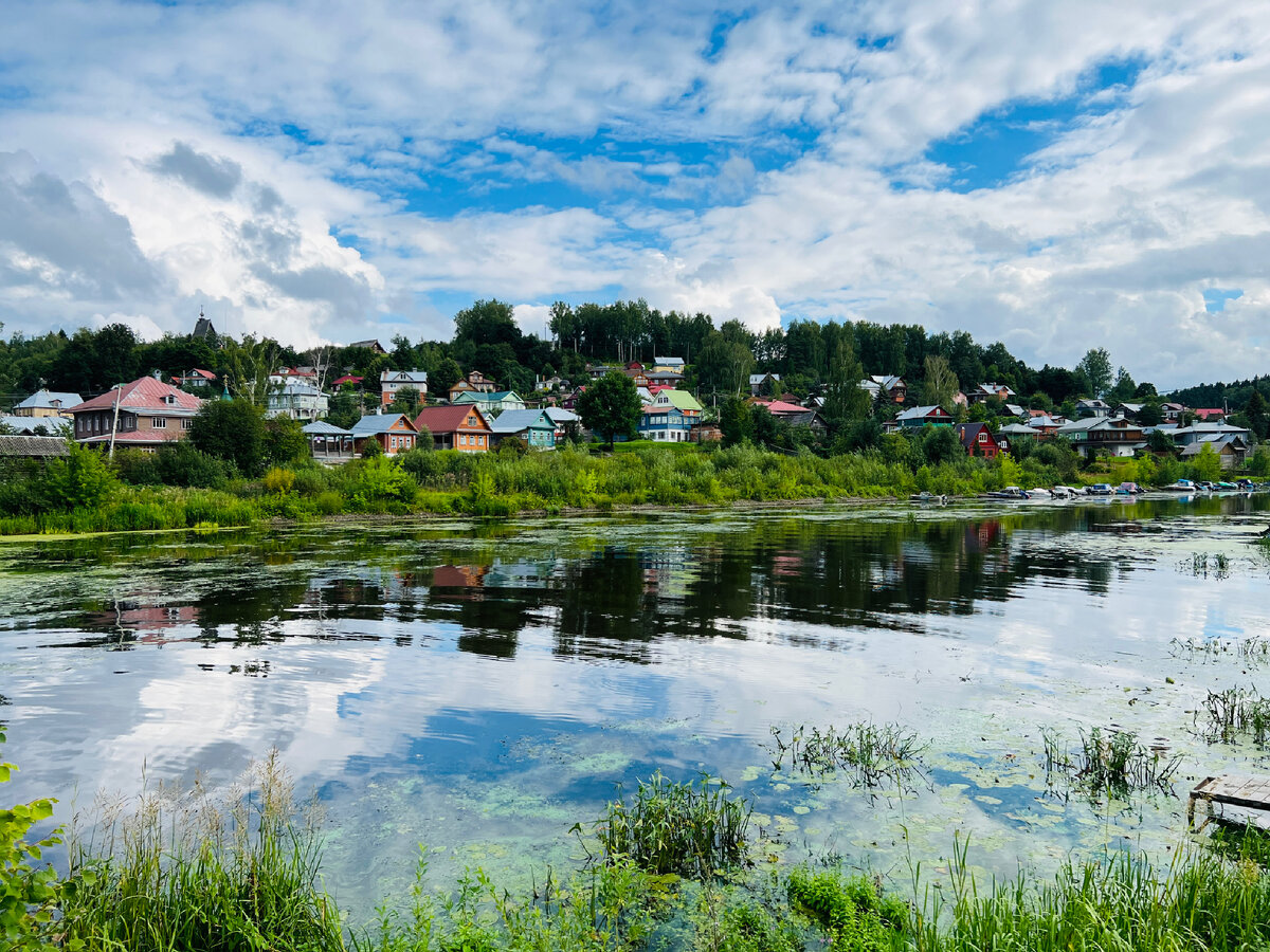 Плёс городок на волге