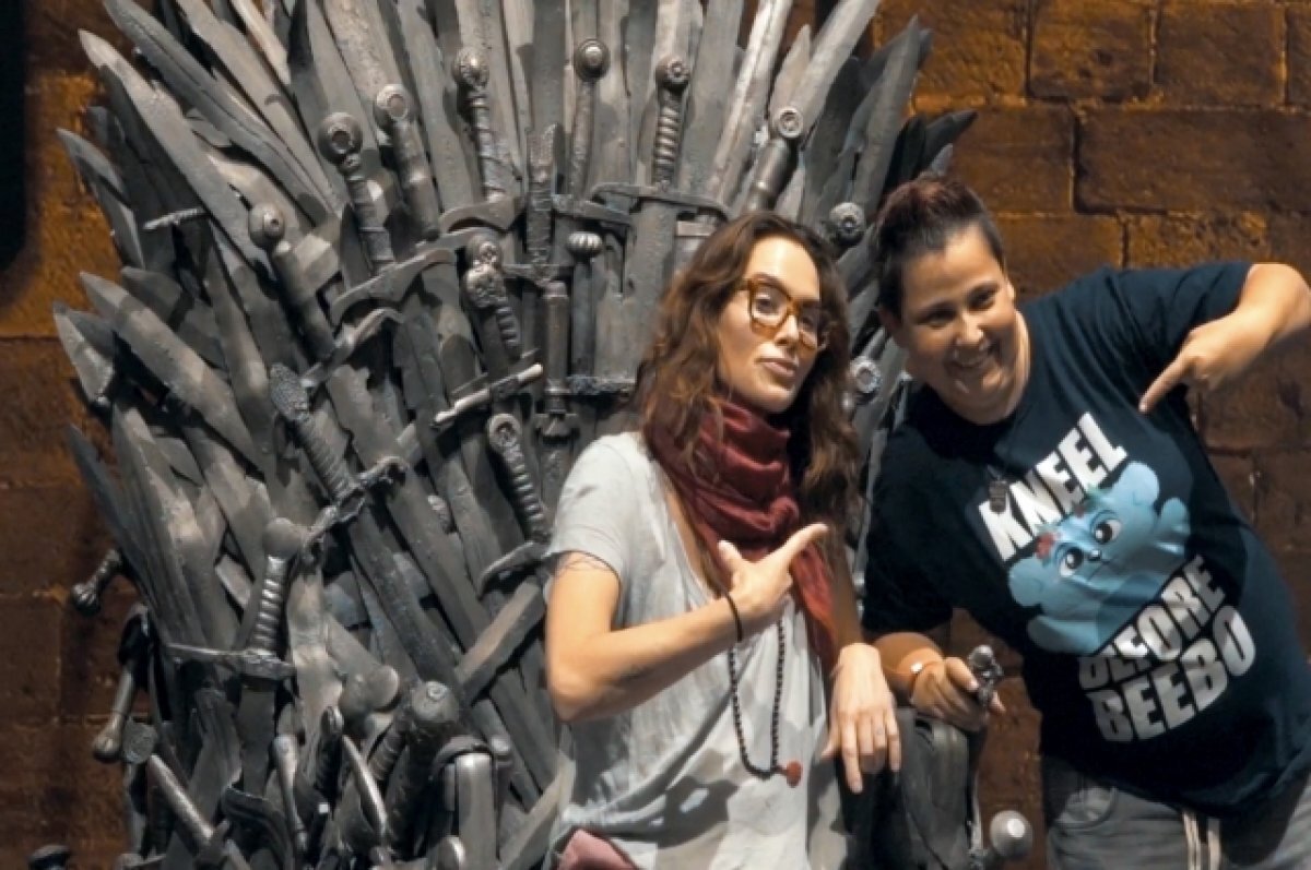    Актриса сериала «Игра престолов» Лина Хиди сообщила о травме ноги