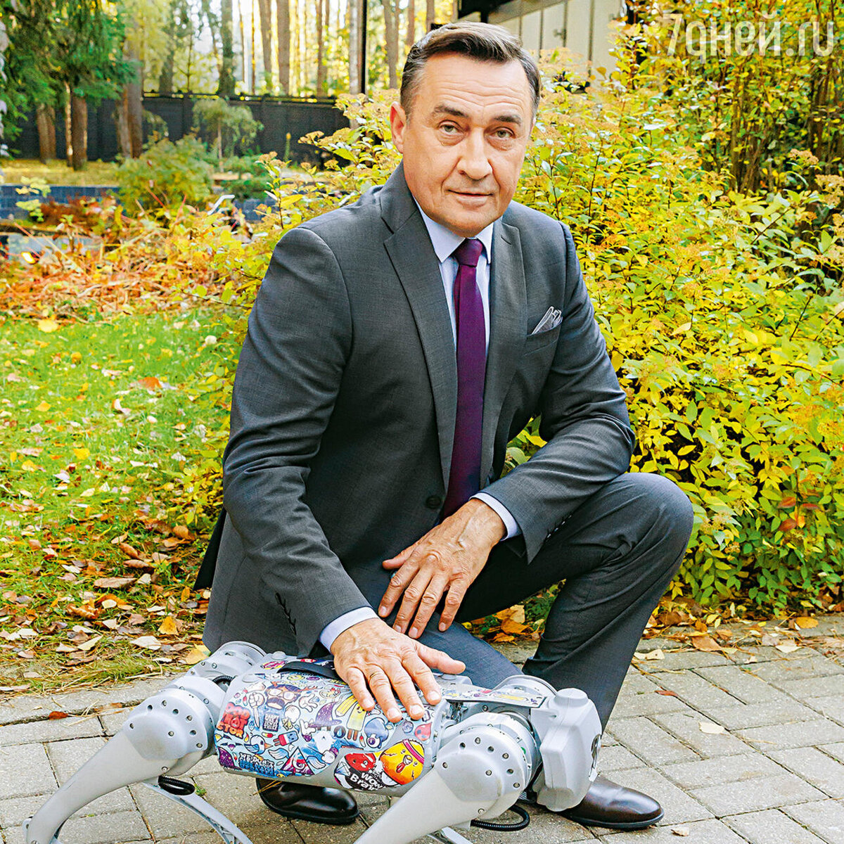    На съемках сериала «Кибер Иван». 2023 г. Пресс-служба СТС