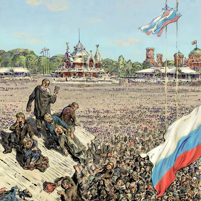 Давка на ходынском поле фото Ходынское поле. Начало конца империи. Истории об истории Дзен