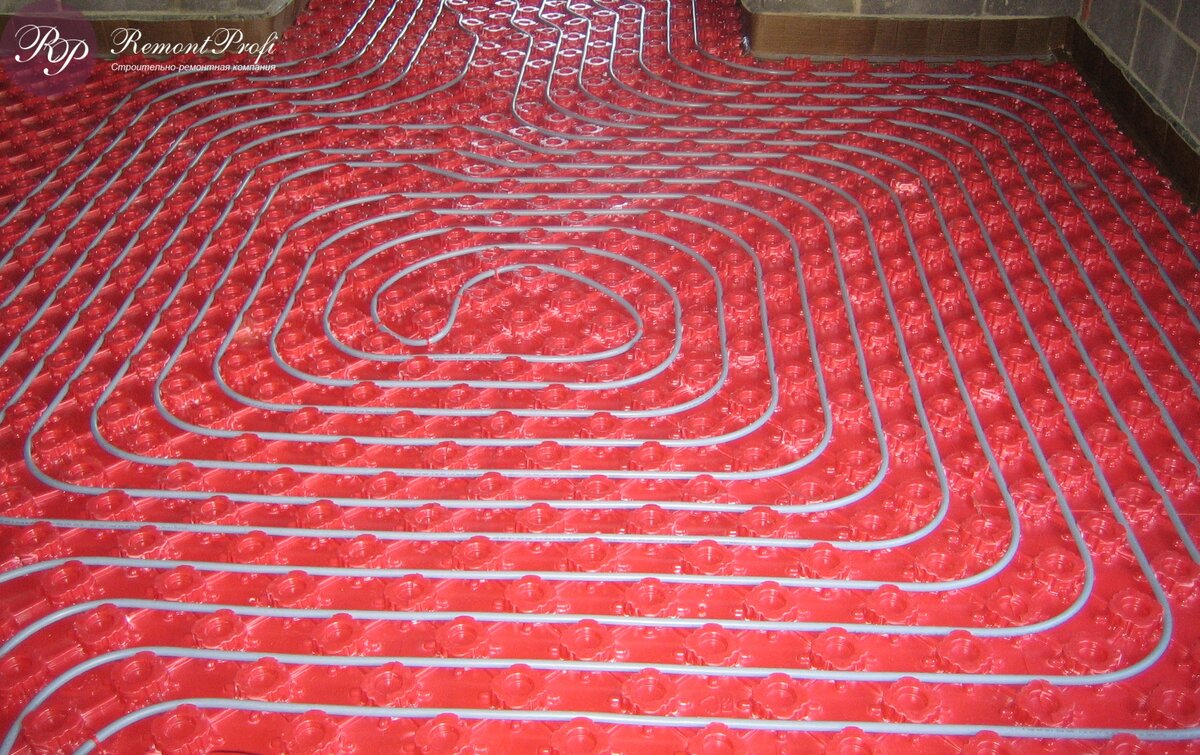 Водяной теплый пол фотографии