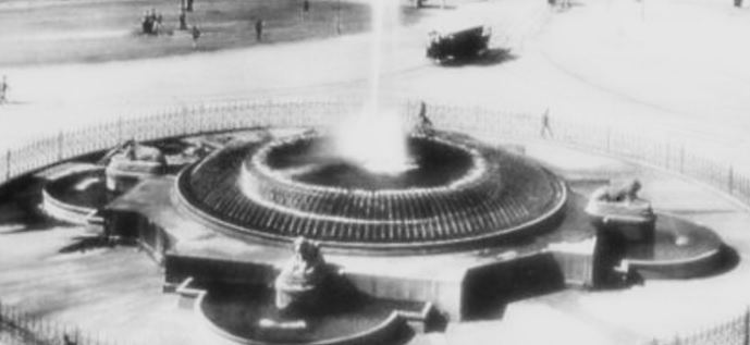 Фонтан до 1889 года.