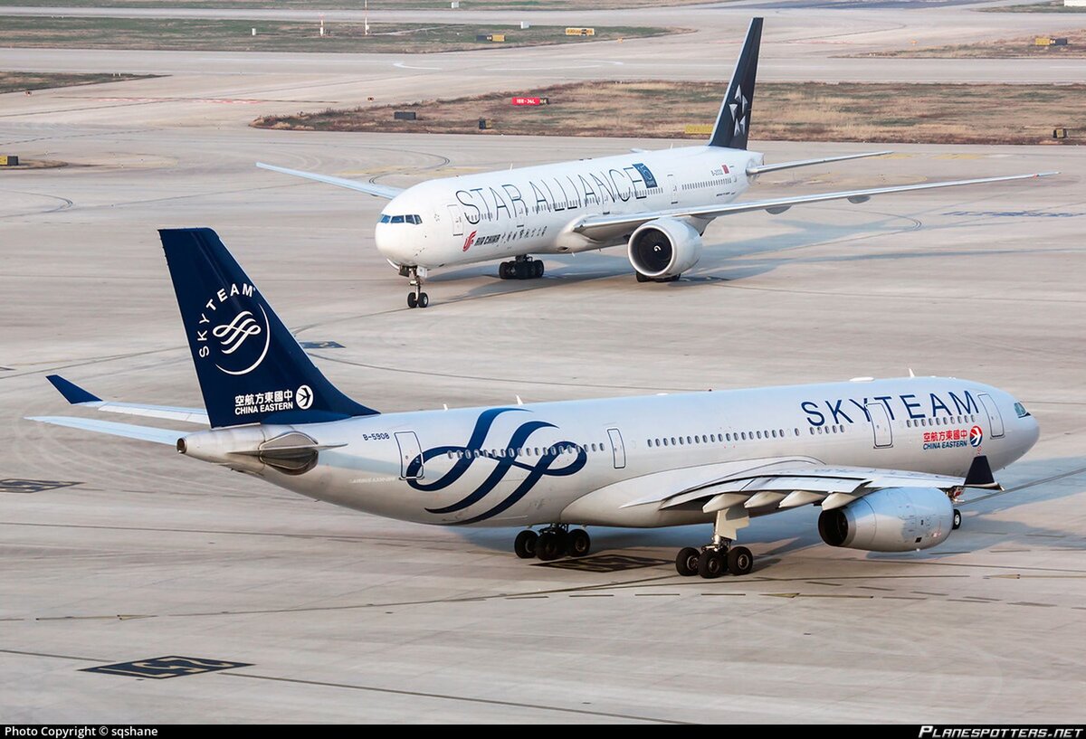 Опорой SkyTeam в Китае остаётся China Eastern Airlines - вторая по величине авиакомпания страны