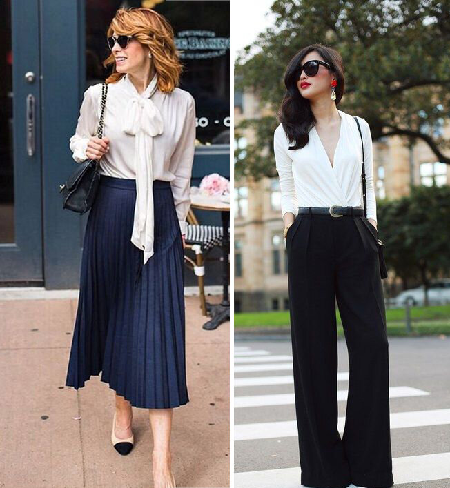 Блузки оказывают большое воздействие на создание имиджа.