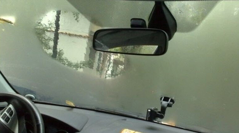 стекла запотели