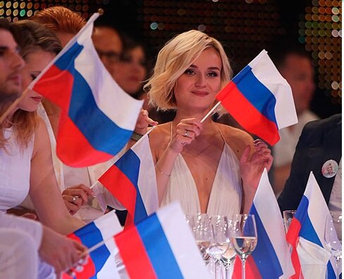Полина Гагарина на Евровидении | Источник фото: dni.ru