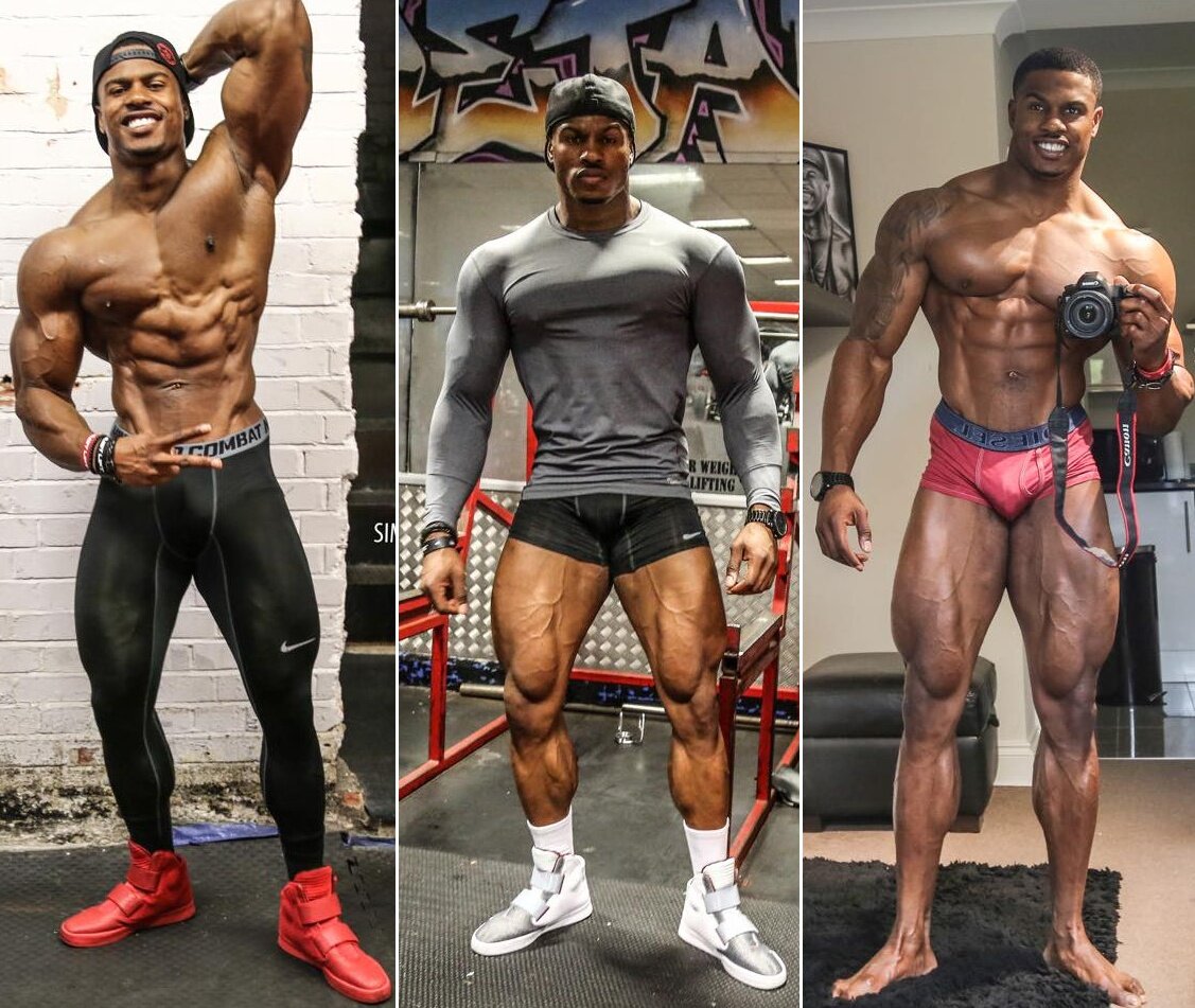 Simeon Panda мускулатура