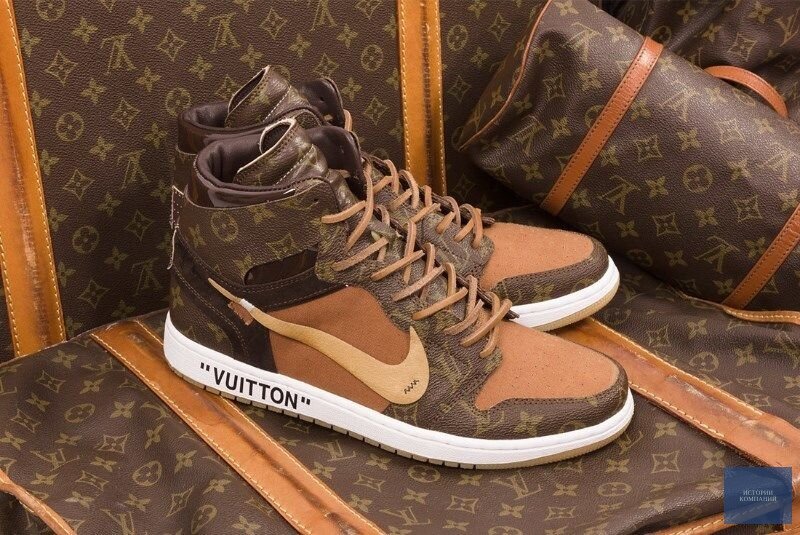 Кроссовки Nike от Louis Vuitton
