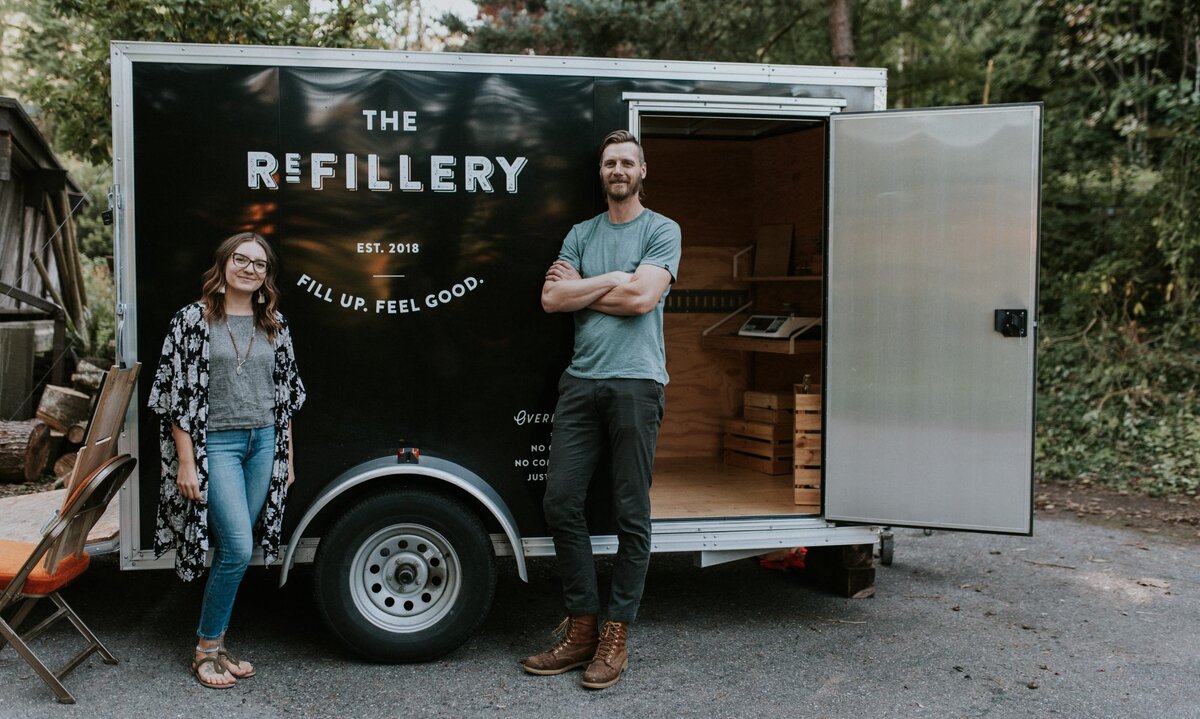 The Refillery присоединился к ряду магазинов не использующих пластик, призывая покупателей думать не только о еде.