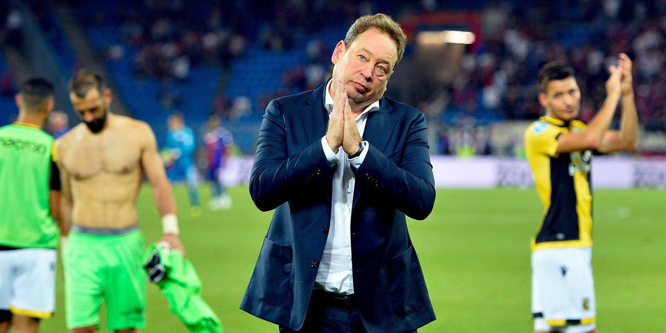 Леонид Слуцкий после поражения Гронингему