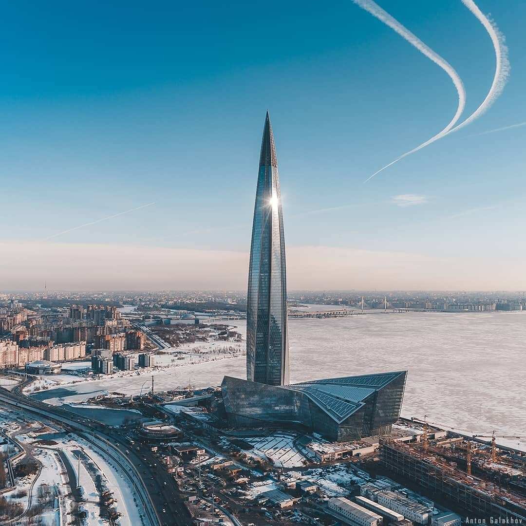 лахта центр санкт петербург