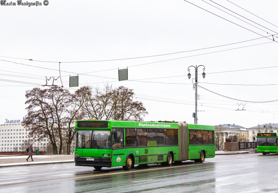 МАЗ-105 на Замковой улице. Фото: Максим Фандюшин