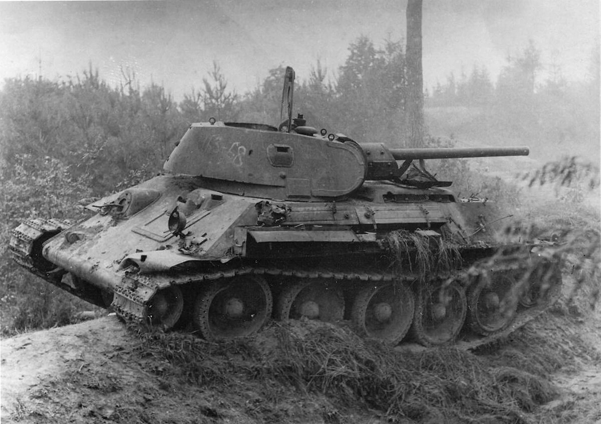 Танк т34 вторая мировая война
