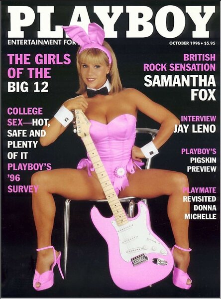 Саманта Фокс готова к очередной обложке Playboy и рок-альбому со Слэшем