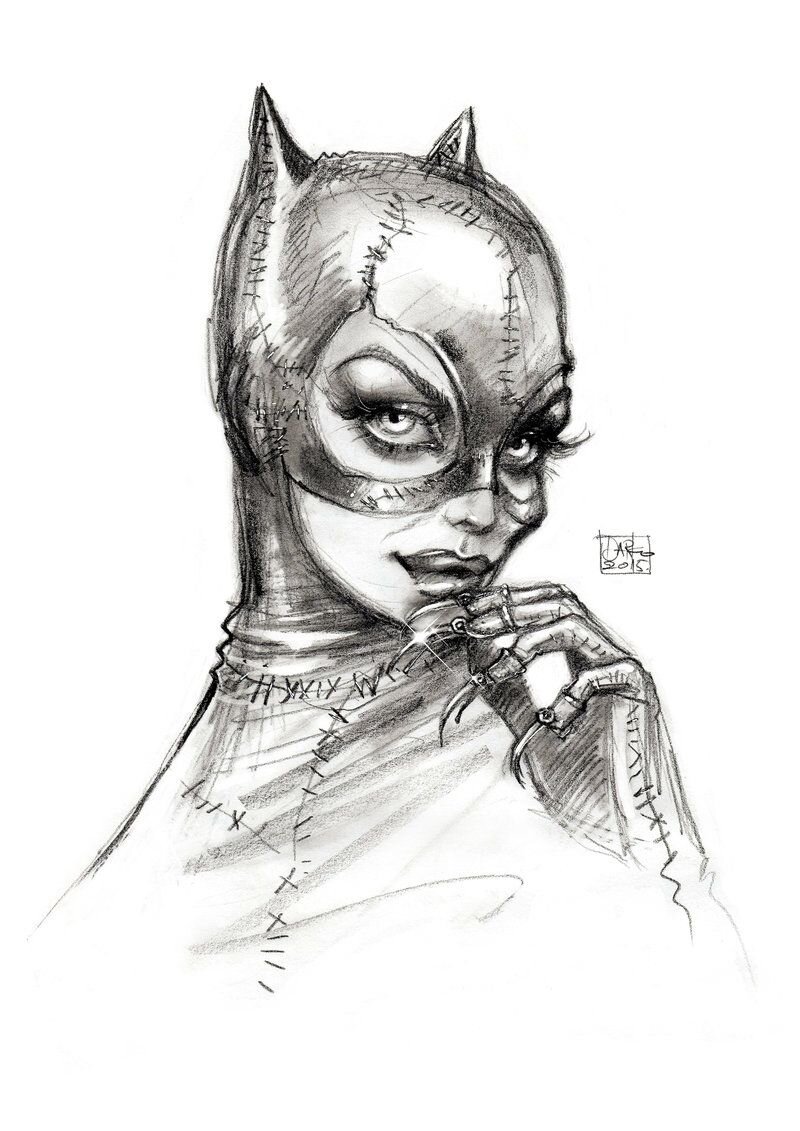Catwoman art