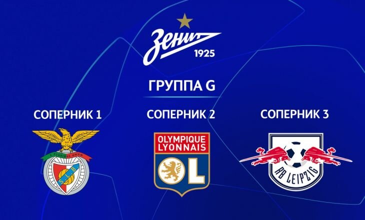 Соперники Зенита по групповому этапу.