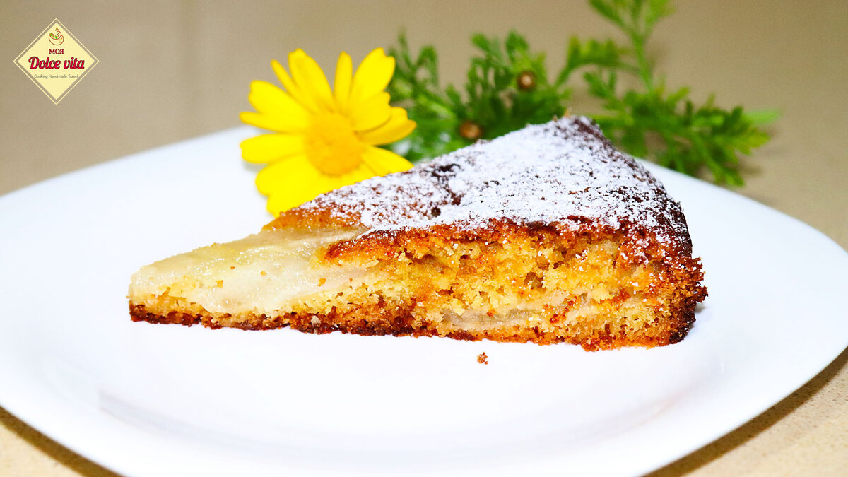 Пирог с грушей, рецепт с фото пошагово самый вкусный и простой