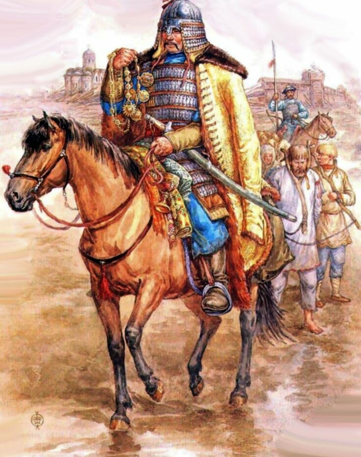 Татаро-монгольский всадник