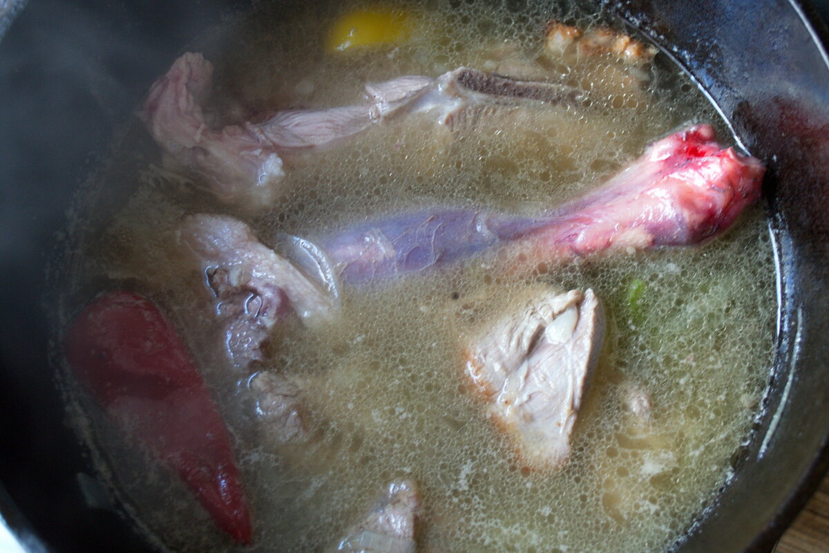 Когда в ноябре хочется ощущения лета, я готовлю этот великолепный суп из баранины