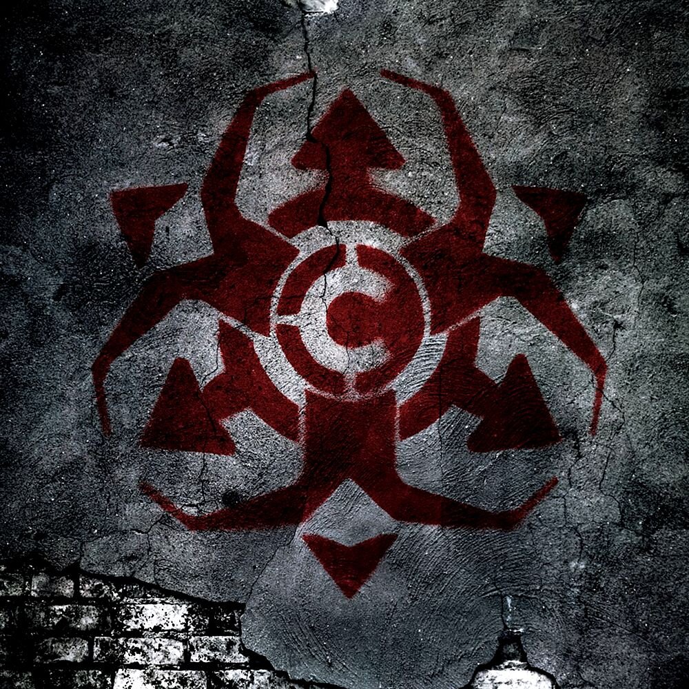 Обложка музыкального альбома Chimaira "The Infection" (2009).
