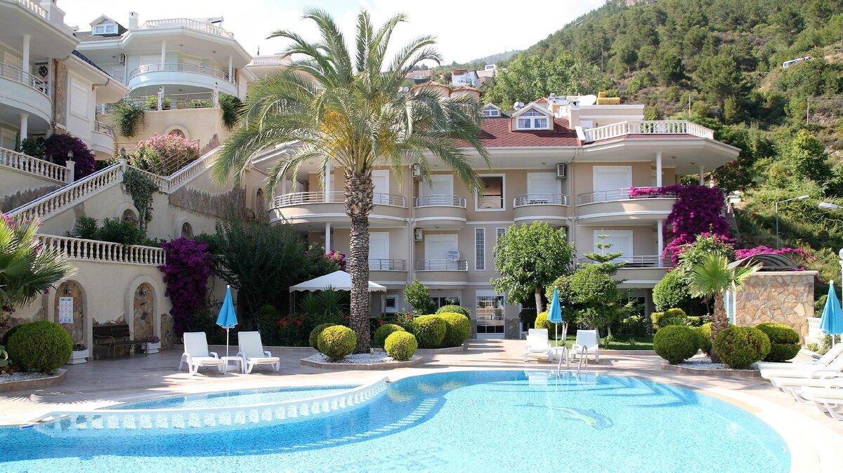 Жилой комплекс в районе Бекташ. Аланья, Турция