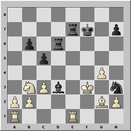 Чёрные начинают и выигрывают
