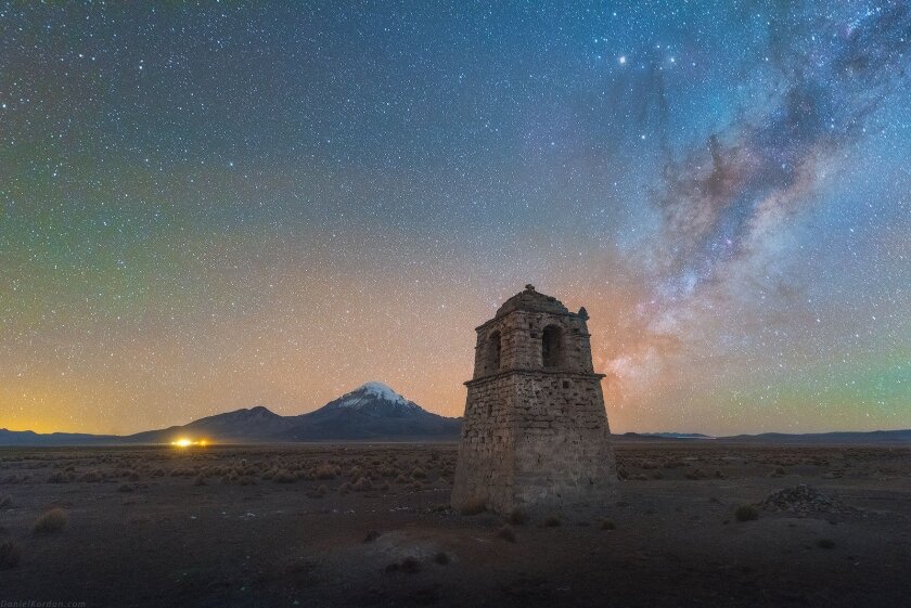Ночное небо Боливии. Фотограф Даниэль Кордон. 