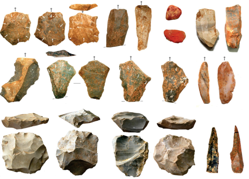 Каменные орудия намекают на то, что население пережило самое большое извержение за два миллиона лет, но некоторые исследователи не убеждены.