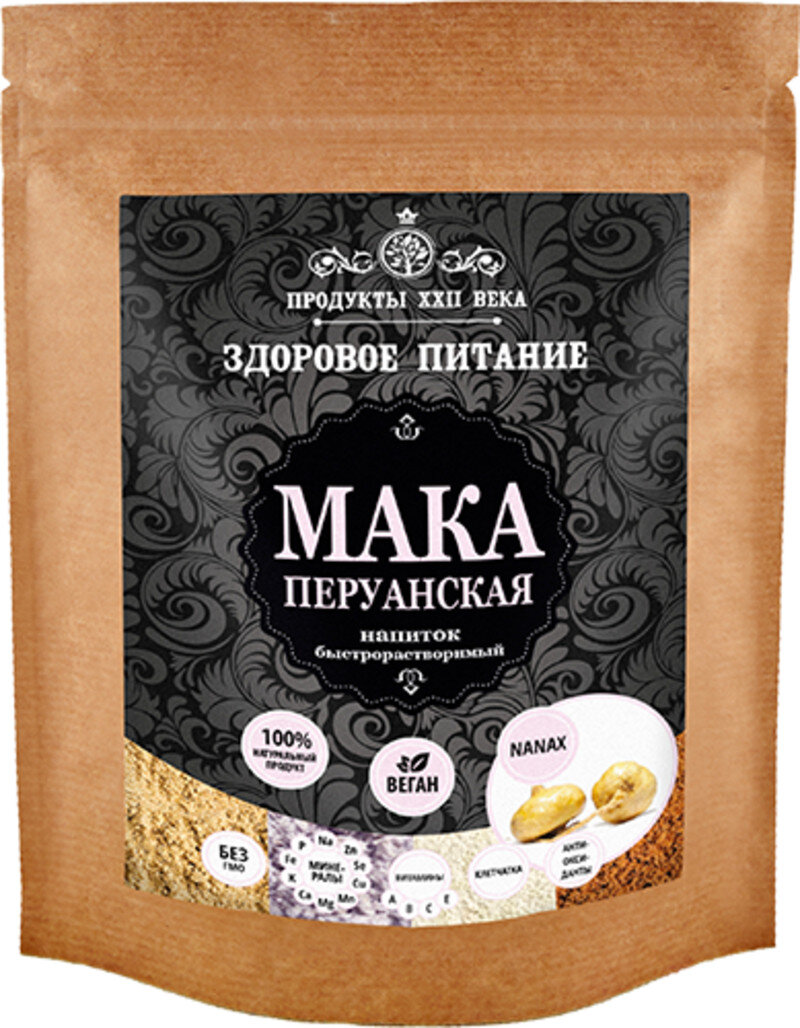 Продукты из перуанской маки