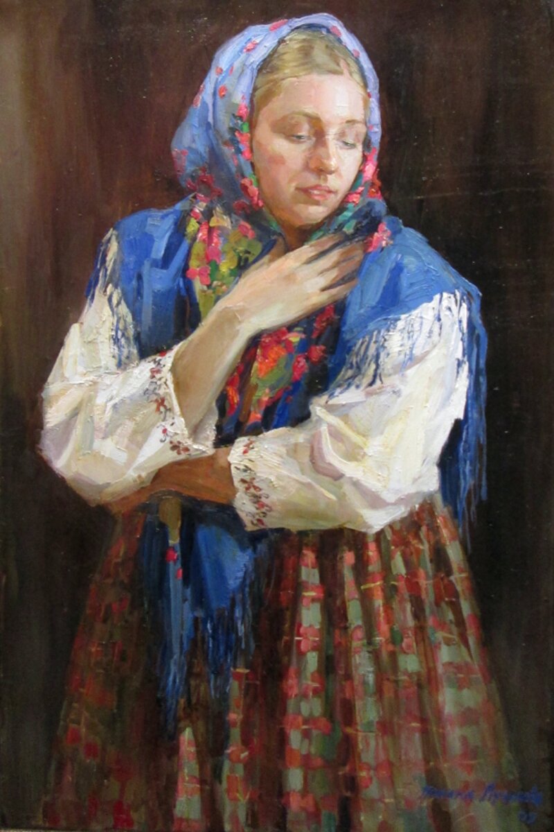 красивые крестьянки. художник henry bacon. крестьянка в платке. картина сенокос пимоненко. женщина крестьянка.