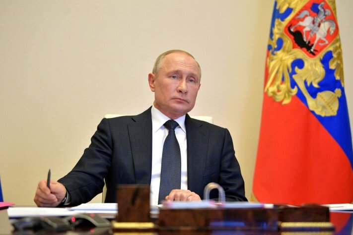Владимир Путин пообещал, что День Победы отметят после изоляции 
Фото: Kremlin.ru