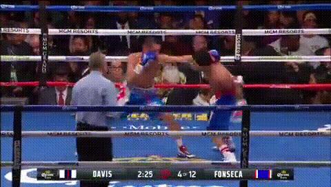 Фрагмент боя с Франсиско Фонсекой.