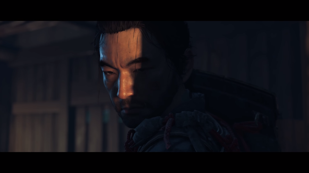 Кадр из игры призрак Цусимы