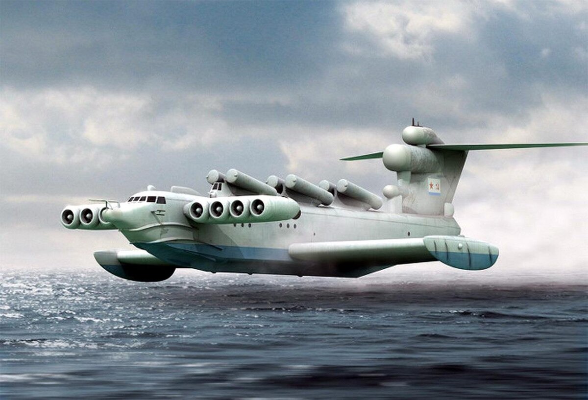Экраноплан Лунь Источник  pro-derbent.ru
