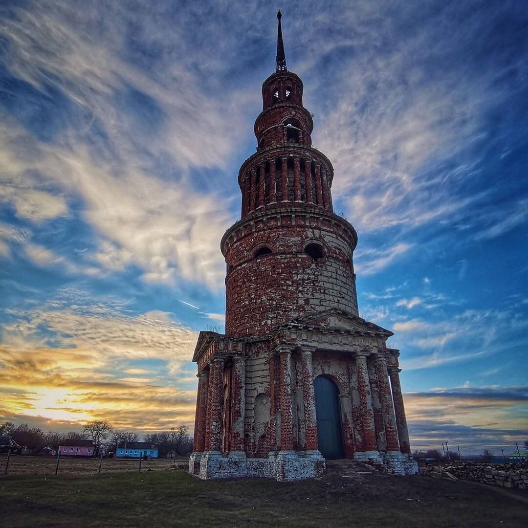 Колокольня Казанского Богородичного монастыря в Тамбове