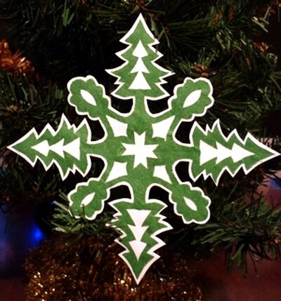 снежинка-звездочка